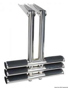Scaletta Diver telescopica 3 gradini nera